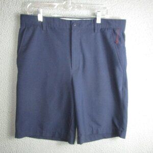 FOOTJOY MEN'S GOLF SHORTS NAVY BLUE SIZE 35 POLYESTER